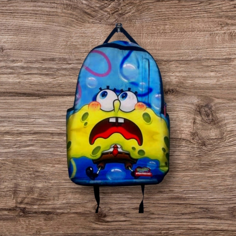 SpongeBob SquarePants Blue and Yellow Limited Edition Backpack